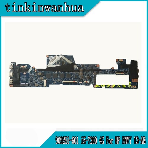 909251-601 Laptop System Board I5-7200 4G HD 620 For HP Envy 13-AB Motherboard #