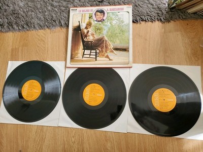 Armando Manzanero Lo Mejor De 3xLP Mexico Pressing Near Mint RCA Victor MKLA-106