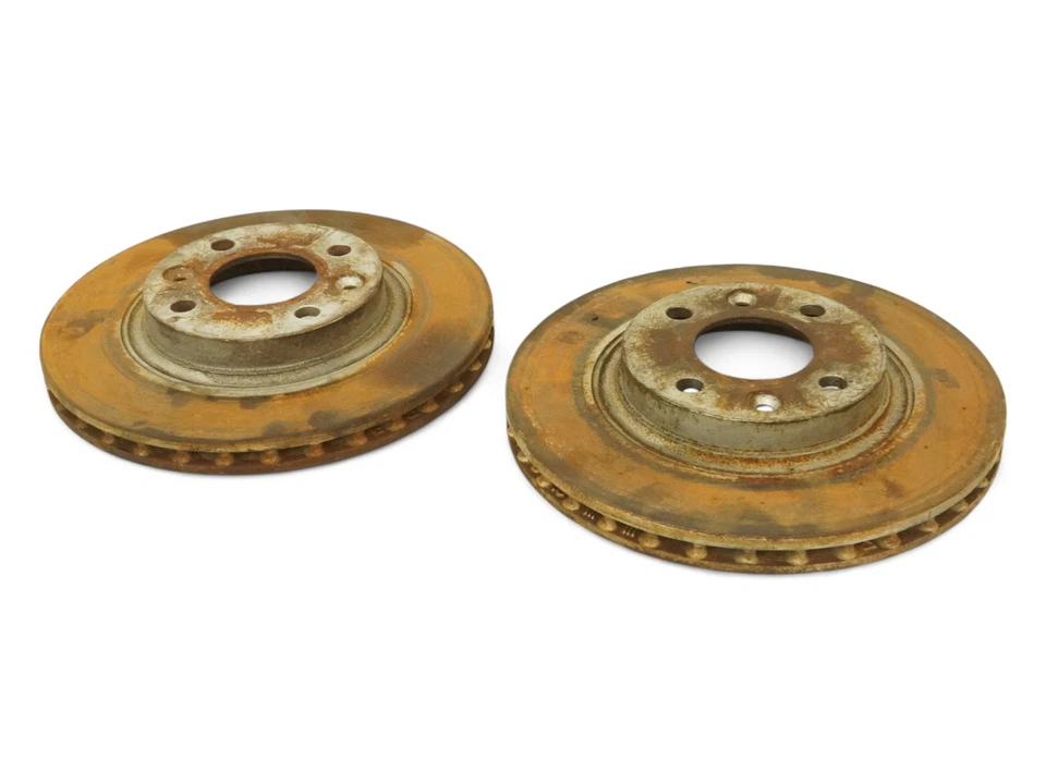 2016 Smart Fortwo W453 Rotor Brake Disc Front Right Left Set Of 2 4534200100 Oem Foto 4 de 4