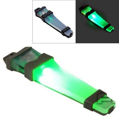 FMA TB331 Safety Hook Signal Strobe V-Light GREEN/TAN für Devgru OPS Helm