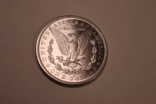 1882 Morgan Silver Dollar, Brilliant Uncirculated, San Francisco Mint