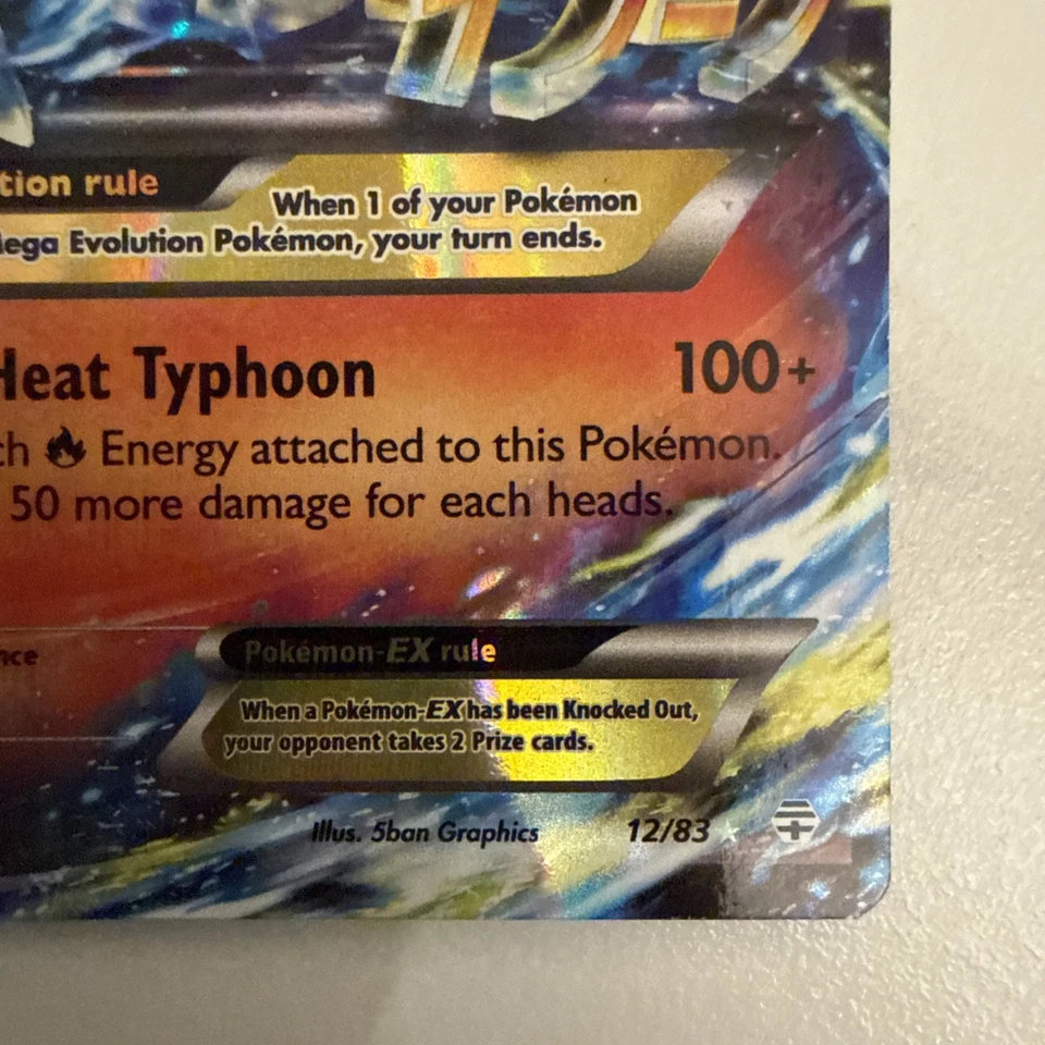 Pokemon Mega M Charizard EX Holo Ultra Rare Card 12/83 XY Generations MP/HP - Image 4 of 4