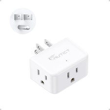 3 Way Wall Outlet Extender Multi Plug Adapter Electrical Outlet Splitter