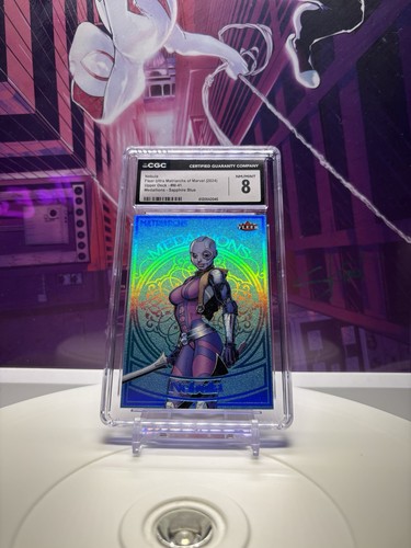 Marvel Matriarchs Nebula Medallions Sapphire Blue CGC 8