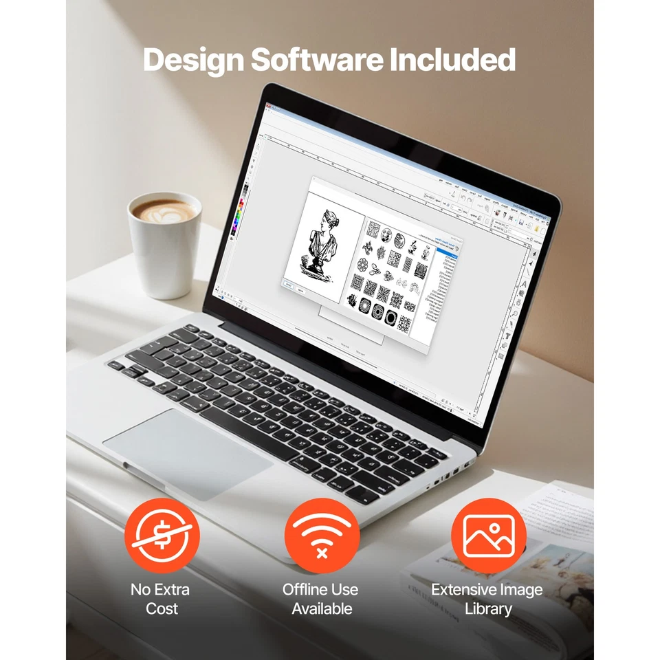 Uimoso Vinyl Cutting Machine with Auto Edge Detection and Dual Blade Options - image 3 of 4