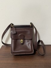 Vintage COACH 9930 Murphy Bag Mahogany Brown Leather Crossbody Purse