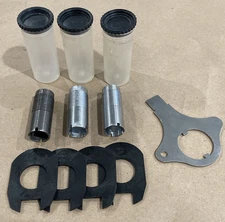 28-Gauge Shotgun Choke Tube Set, Wrench and Shim Kit, Unknown Make & Model