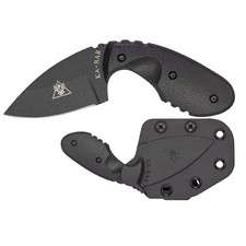 Ka-bar 1493 Tdi Investigator Black Hard Plastic Sheath Straight Edge