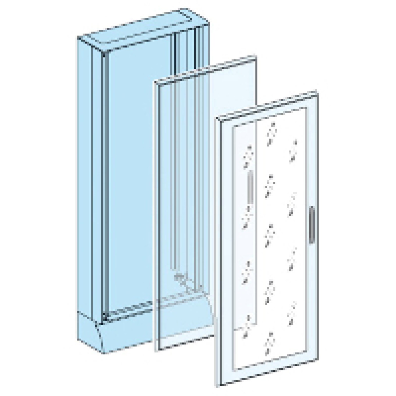 Prism set freestanding distributor PrismaSeT LVS08204