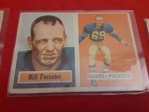 Bill Forester #69 1957 Topps card