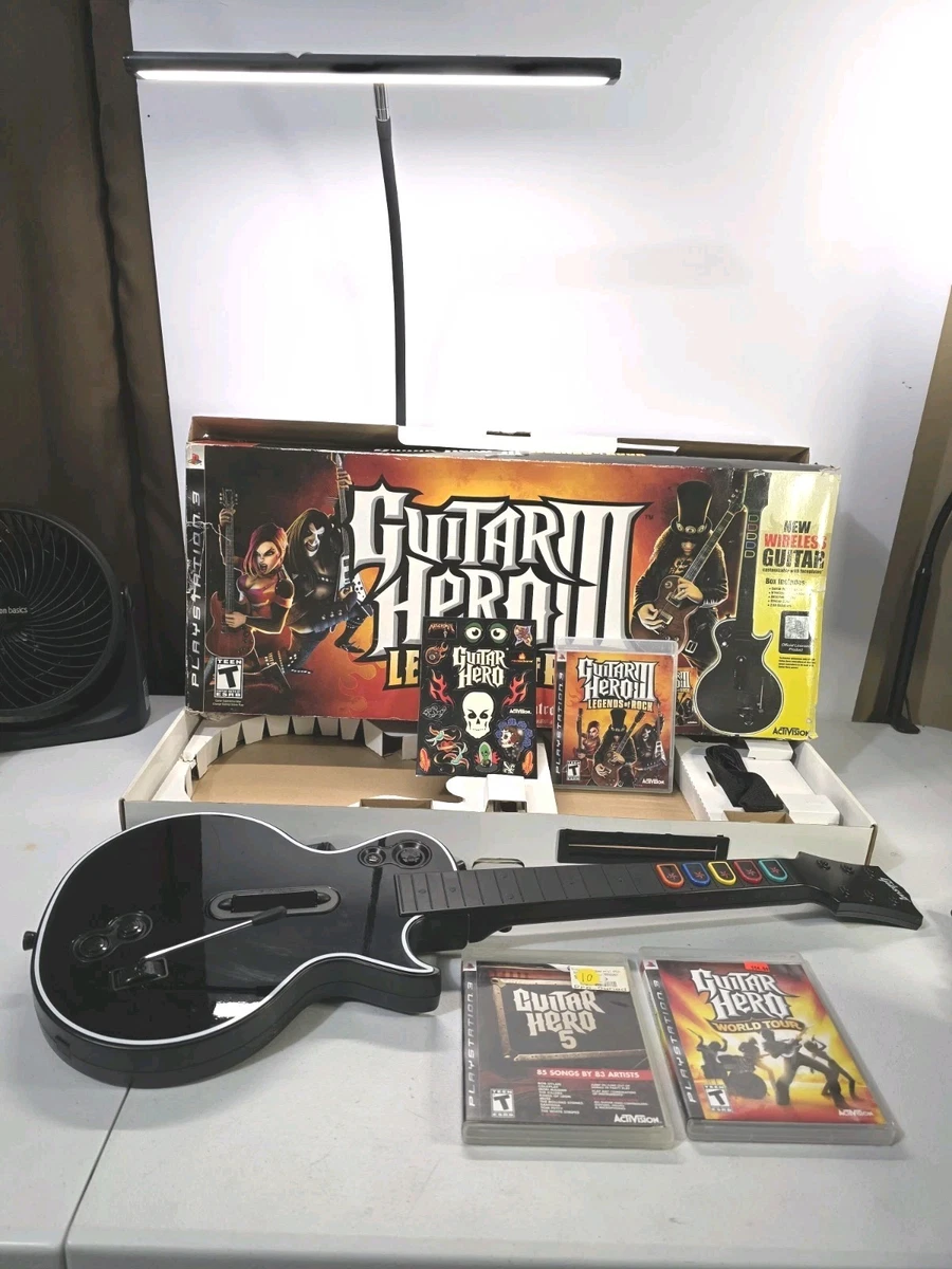 guitar hero world tour bundle ps3 products for sale | eBay