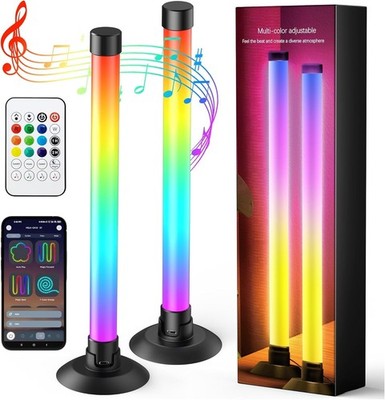 Led Light Bar with Music Sync, Color Changing TV Backlight App & Remote Control,