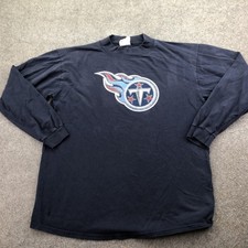Tennessee Titans Shirt Mens XL Blue NFL Football NFL Long Sleeve Graphic Tee