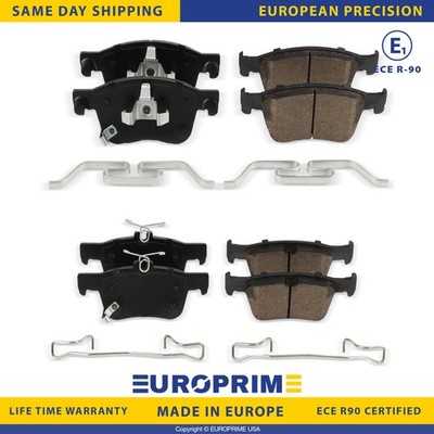 Front & Rear Ceramic Brake Pads Set for 18-25 Acura Integra Honda Accord