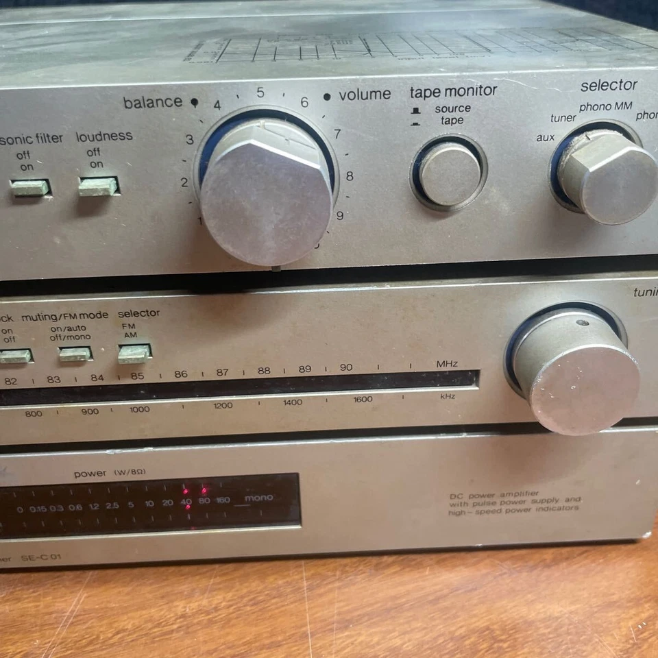 Technics SE-C01/SU-C01/ST-C01 System Components Technics Tested from Japan - Image 4 of 4