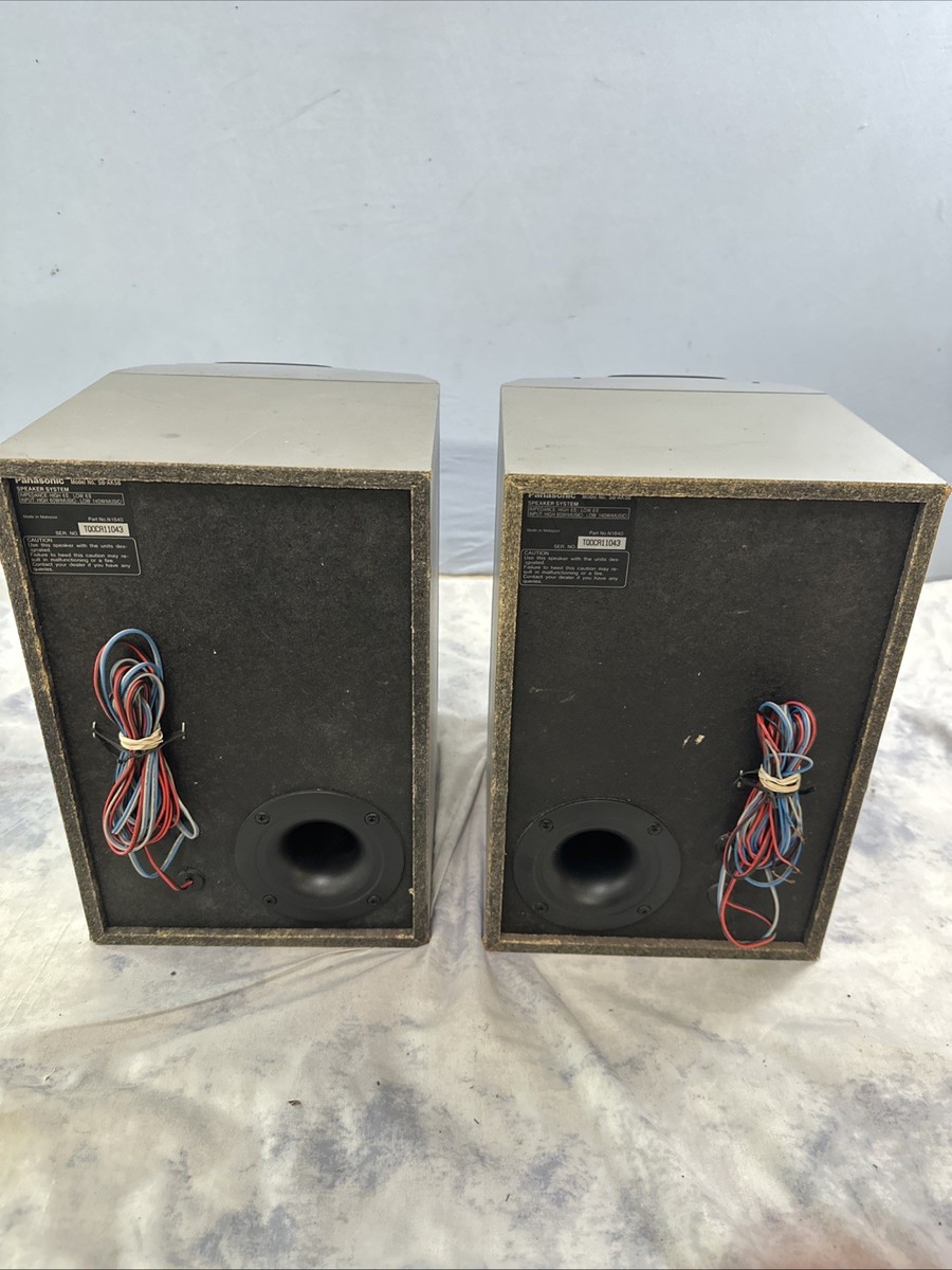 Panasonic Speakers SB-AK58 Super Woofer Set W/Bi-Wiring | eBay