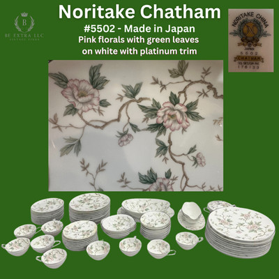 Noritake 5502 Chatham Japan ''Select Dishes''