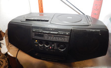 Sony CFD-V15 CD Radio Cassette Corder with Mega Bass Port AKA Boombox