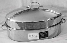 Oneida Stainless Steel Roaster With Lid