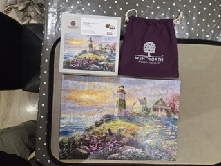 Wentworth puzzle 500 pezzi. "Guardare il tramonto". Completo