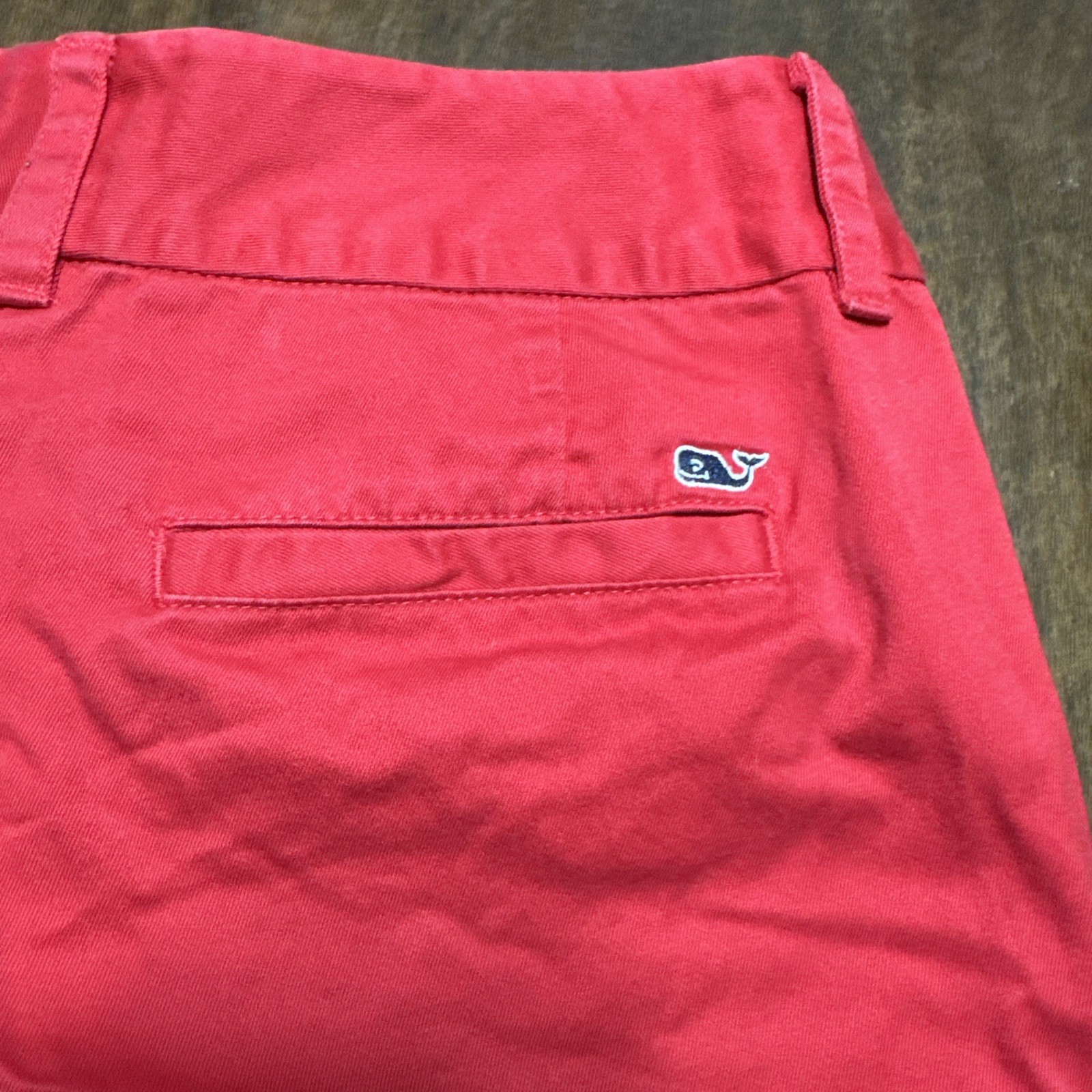 Vineyard Vines Red Size 0 Cotton Basic Shorts - image 5