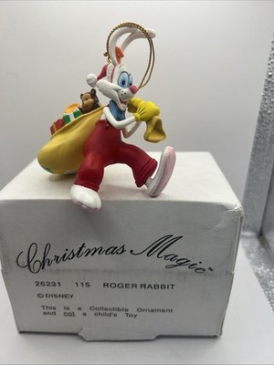Roger Rabbit Disney Grolier Christmas Magic Ornament in Box