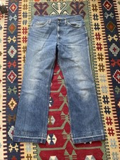 Vintage Sears Roebuck Bootcut Jeans 34x30 fits 32x29 Beautiful Fades