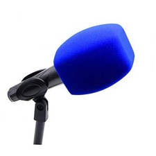 Mic Foam Covers Handheld Microphone Windscreen Large Mic Foam Pop Square Blue