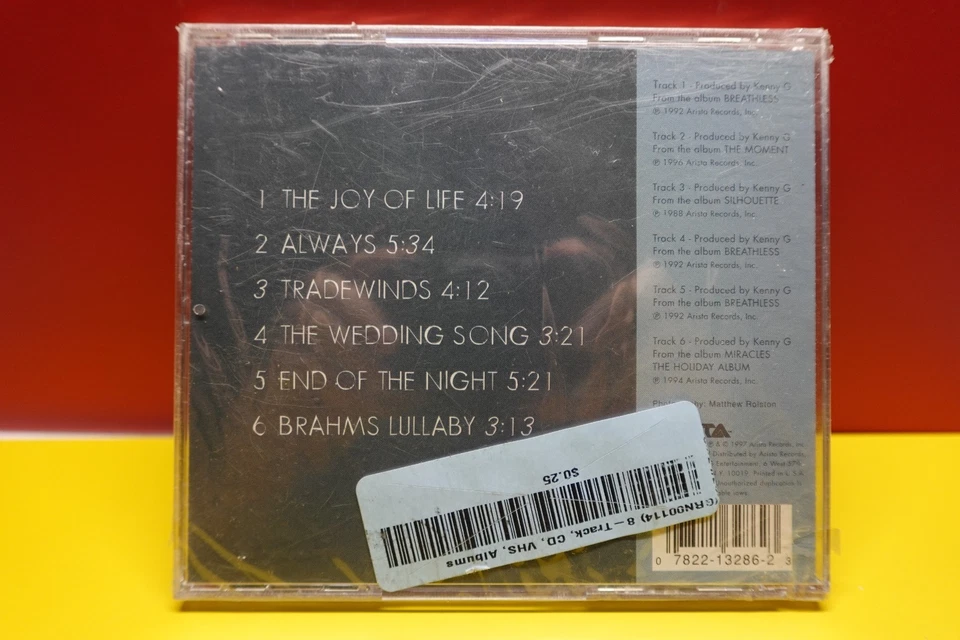 Kenny G – Six Of Hearts (Limited Edition, Arista, 1997, CD) Foto 2 de 2