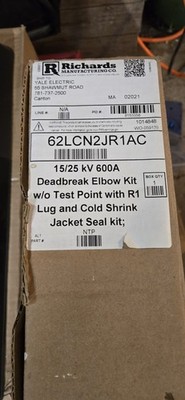 Deadbreak Elbow Kit P/n 62LCN2JR1AC New Old Stock