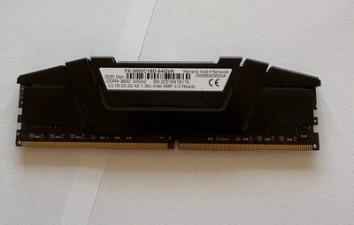 G.Skill Ripjaws V 32GB DDR4-3600 CL18 Memory Module F4-3600C18D-64GVK Tested