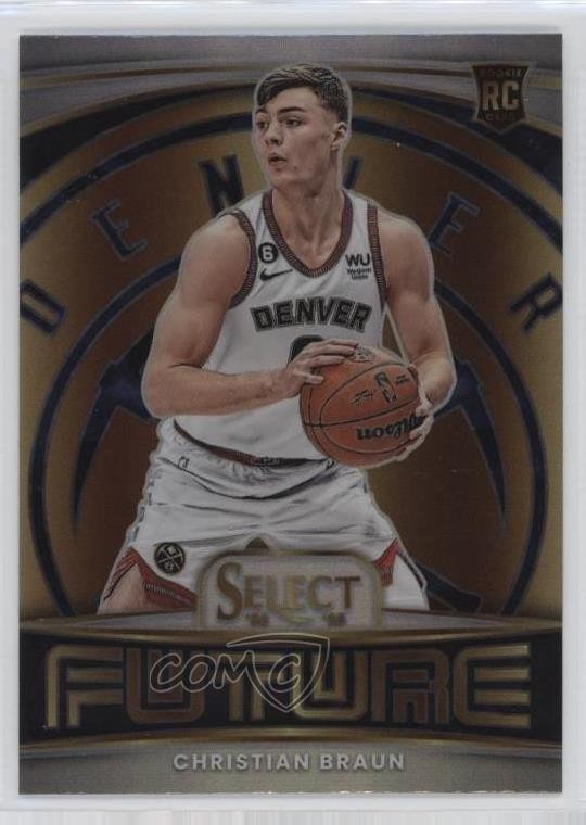 2022-23 Panini Select Select Future Silver Prizm Christian Braun #10 1u6