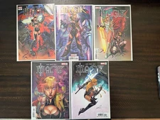 MAGIK #1 Thru #5 1st print J Scott Campbell Lot Set Main Cover A 2025 NM