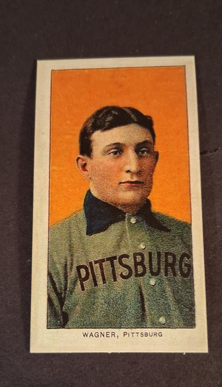 2 HONUS WAGNER REPRINT TOBACCO BASEBALL CARDS, SWEET CAPORAL CIGARETTES view 3
