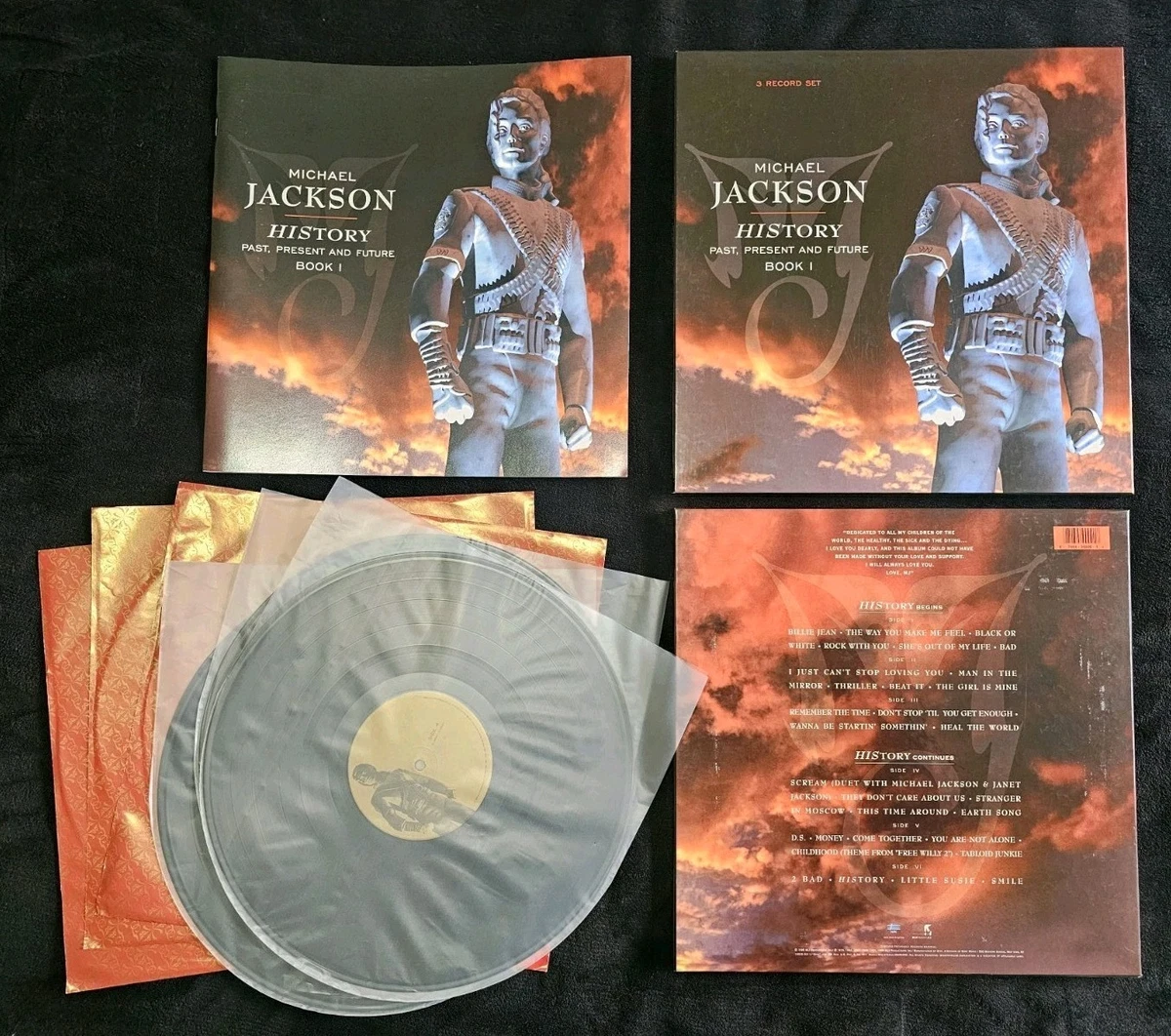 Michael Jackson History In Vinyl Records for sale | eBay