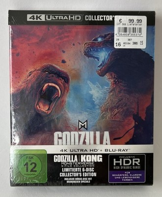 4K Ultra HD + Blu-ray - Godzilla Kong Monsterverse - Limited - 5 Film Collection