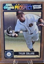 2011 Playoff Contenders - Prospect Tickets Tyler Collins #RT17 Playoff  /99 (RC)