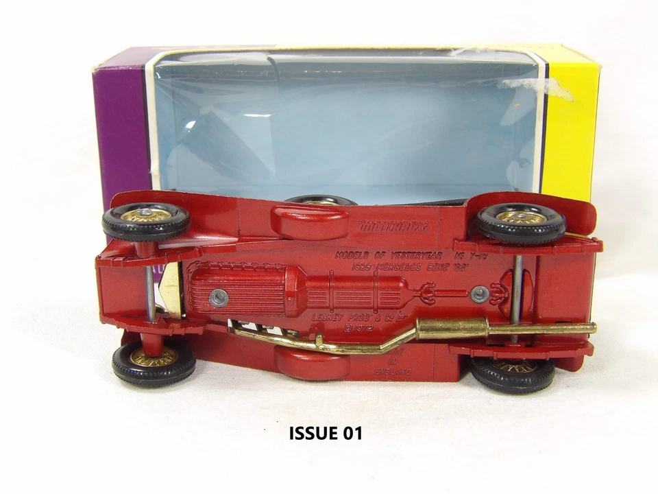 KA04D - Models of Yesteryear - Y16 Mercedes issues 1-2-3-4 - Bild 4 von 4