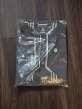 Gordon Food Service Staff Polo Shirt Mens X-Large Black Short Sleeve Uniform GFS