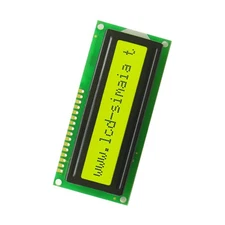 Yellow 1601 16X1 Character LCD Display Module LCM STN SPLC780D / KS0066  M85