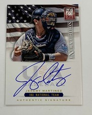 2012 Panini Elite Jeremy Martinez Extra Edition Auto Card  AR23