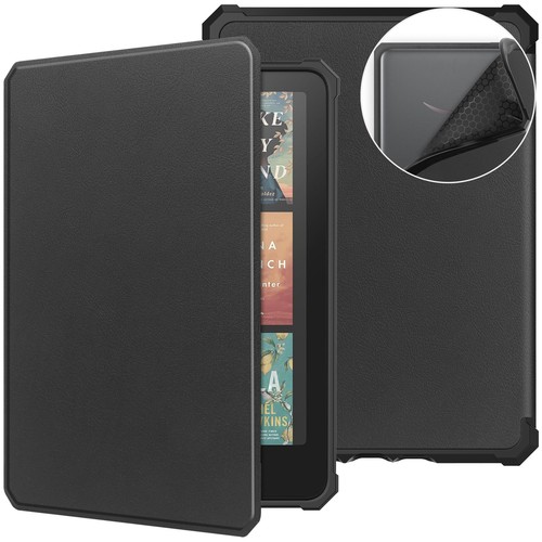 For Amazon Kindle Paperwhite 12th generation 2024 Leather Case Auto Sleep/ Wake - Picture 14 of 25