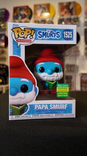 Funko Pop! Fernseher - Die Schlümpfe - Papa Schlumpf SDCC 1525 im Schutz - Bild 2 von 7