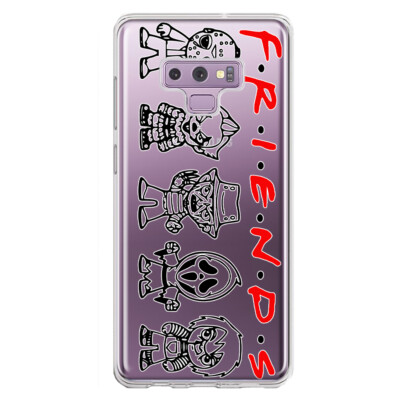 For Samsung Galaxy Note 9 Shockproof Case Halloween Characters Friends