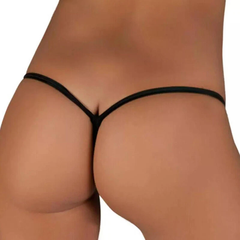 Paquete de 5 mini sexy tanga micro tanga ropa interior bragas lencería para mujer lote Foto 4 de 4