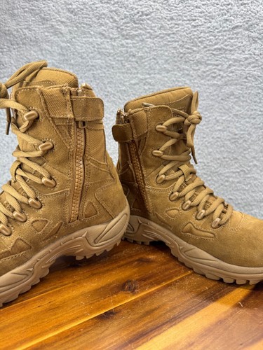 Reebok Mens RB8850 Rapid Response Composite Toe Side Zipper Tactical Boots Sz 4 - Picture 13 of 14