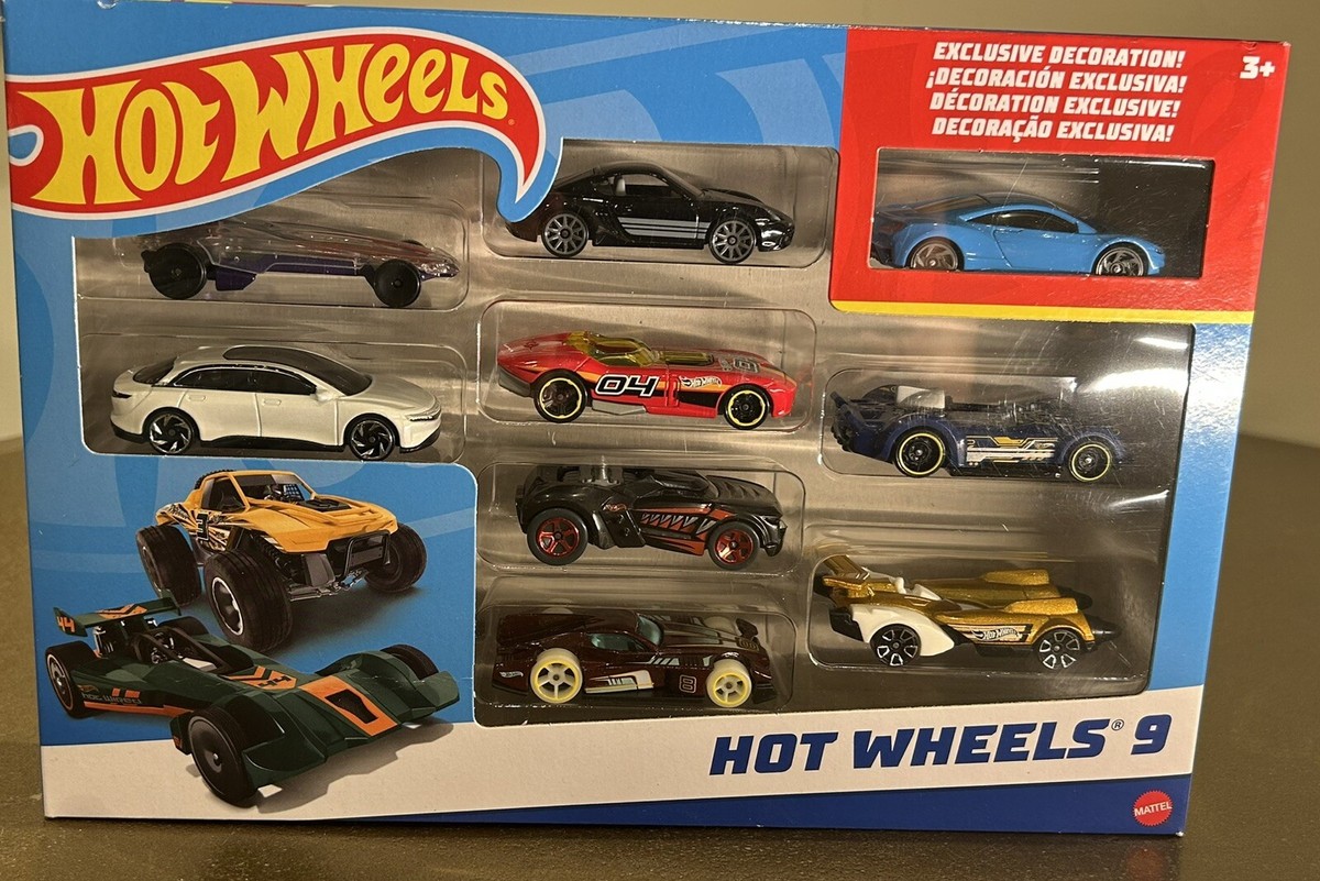 Hot Wheels 9 Car Gift Pack With 300zx Exclusive Brand New In Box