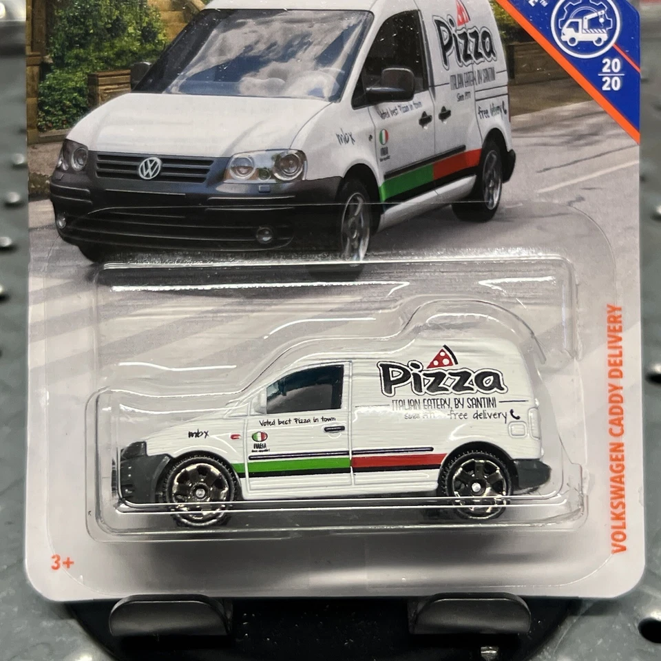 Volkswagen (VW) 2019 Matchbox #86 entrega Caddy - nuevo en paquete - blister dañado Foto 2 de 4