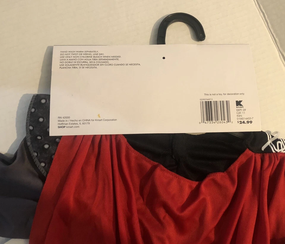 Disfraz de Halloween Guerrero Ninja Niño Talla Pequeña 0M Foto 4 de 4