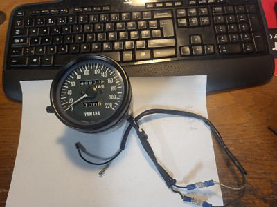 RR 温度計 xs650 tx650 Yamaha XS 650 1976 SPEEDOMETER USED ORIGINAL WOORKS | eBay